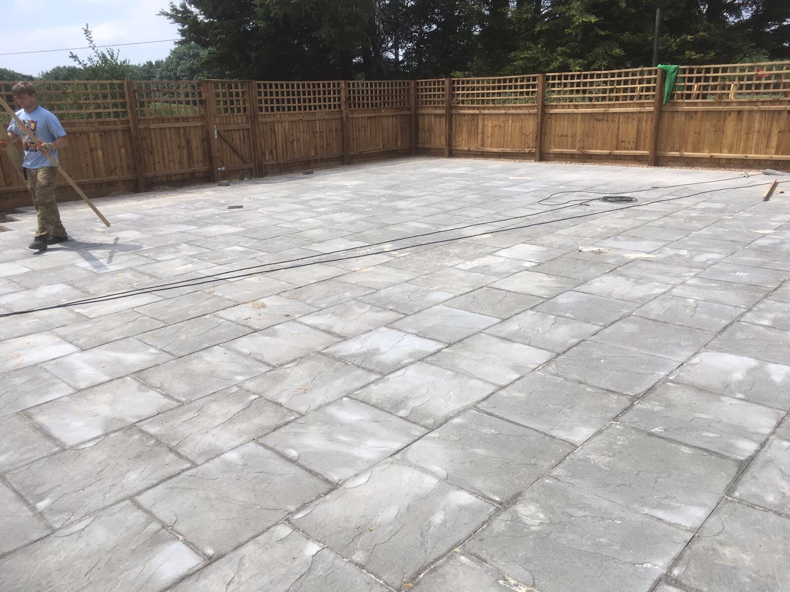 JT Contractors & Sons - Indian Sandstone Paving Essex