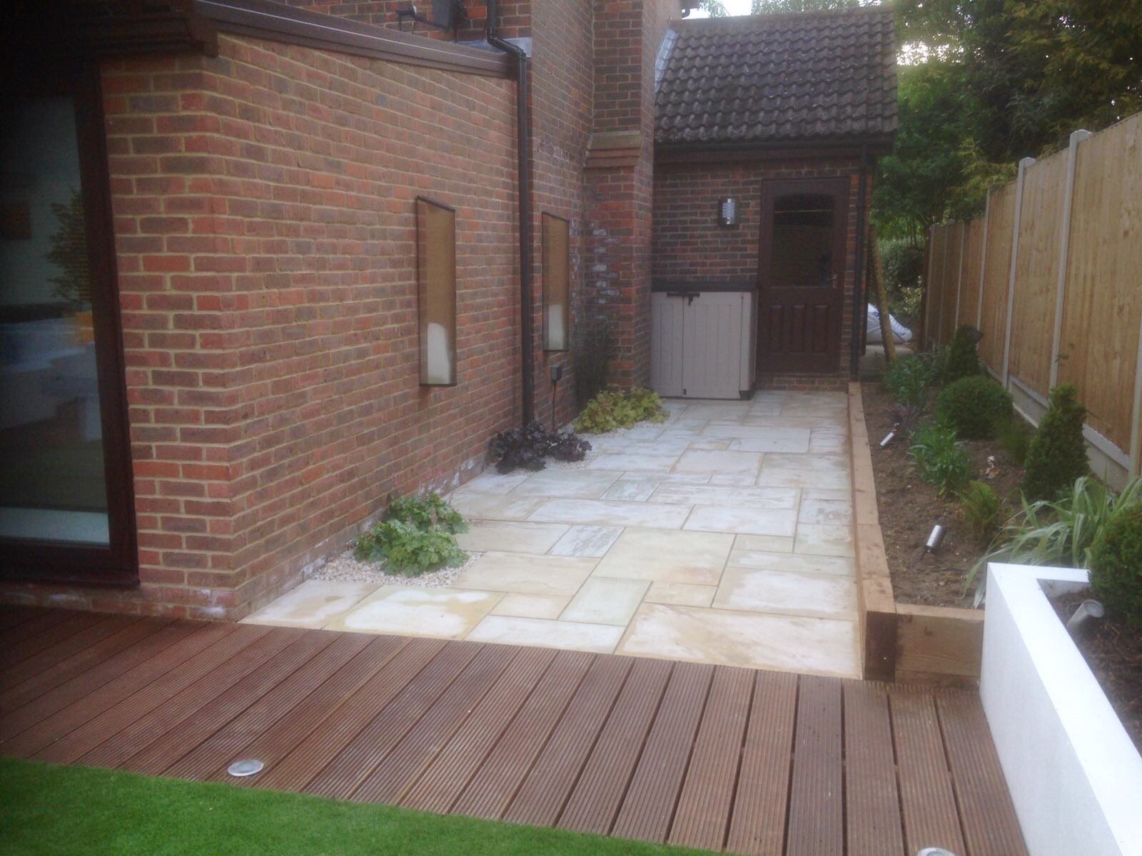 JT Contractors & Sons - Indian Sandstone Paving Essex