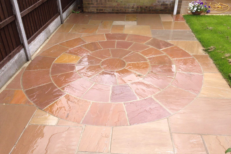 JT Contractors & Sons - Indian Sandstone Paving Essex