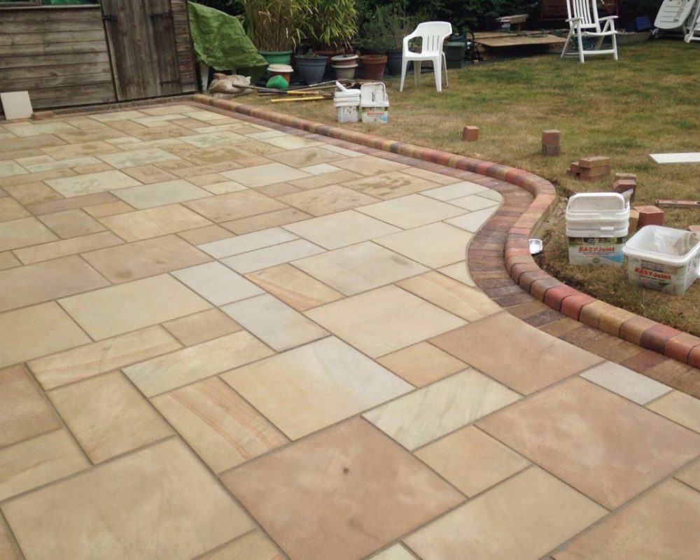 JT Contractors & Sons - Fossil Mint Riven Edge