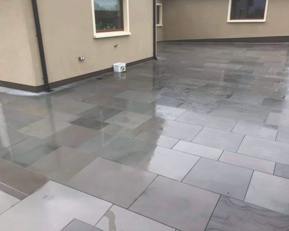 JT Contractors & Sons - Kandla Grey Sawn and Honed